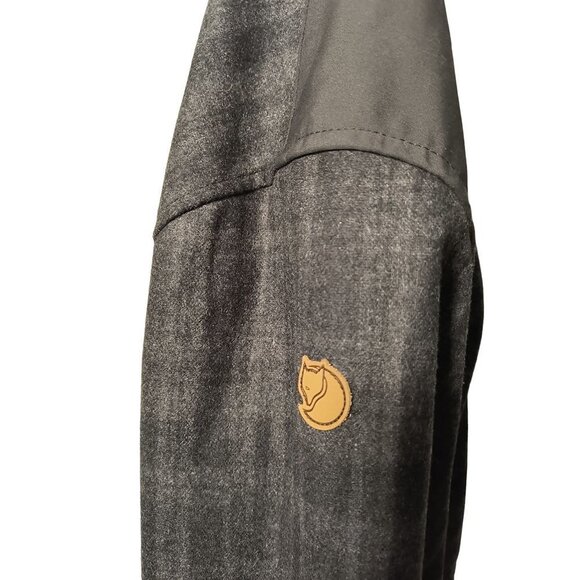 Fjällräven Övik Re-Wool Long-Sleeve Shirt Men's size XL Rare Sold Out Design - Picture 14 of 14